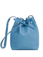 Mansur Gavriel mini sac seau The Micro en cuir - Bleu