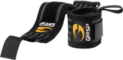 GASP Hardcore Wrist Wraps Black/Grey