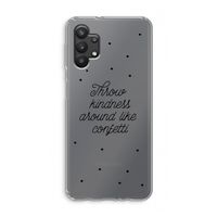 Confetti: Samsung Galaxy A32 5G Transparant Hoesje