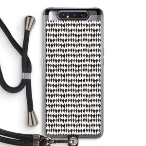 Crazy shapes: Samsung Galaxy A80 Transparant Hoesje met koord