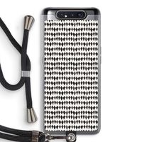 Crazy shapes: Samsung Galaxy A80 Transparant Hoesje met koord