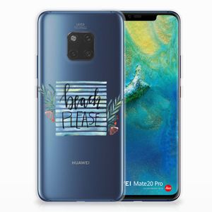 Huawei Mate 20 Pro Telefoonhoesje met Naam Boho Beach