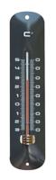 Nature muurthermometer metaal antraciet Nature muurthermometer metaal antraciet
