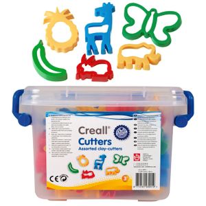 Creall klei uitsteekvormen