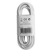 Grab ‘n Go Lightning naar USB-A kabel 2m (non MFi) - Wit - thumbnail