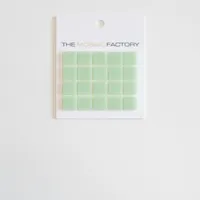 The Mosaic Factory Amsterdam Mozaiek Tegel Vierkant - Ultra Licht Groen Glas Basic 322x322 mm