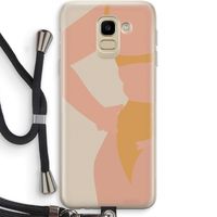 Bikini body: Samsung Galaxy J6 (2018) Transparant Hoesje met koord