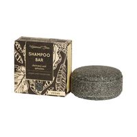 HelemaalShea Shampoo Bar - Alle Haartypen - Houtskool & Spirulina