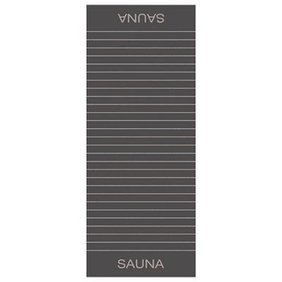 Cawö Cawo Balance Sauna Saunalaken 80x200 anthrazit