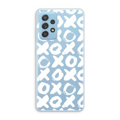 XOXO: Samsung Galaxy A73 Transparant Hoesje