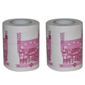 2x Rollen 500 euro toiletpapier