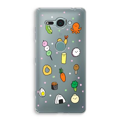 Happy bento friends: Sony Xperia XZ2 Compact Transparant Hoesje