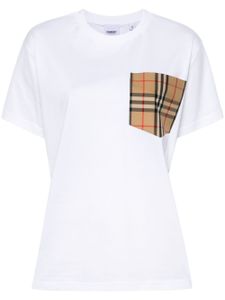 Burberry t-shirt Carrick Burberry - Blanc