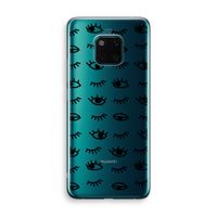 Eye pattern #2: Huawei Mate 20 Pro Transparant Hoesje