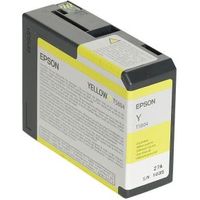 Epson inktpatroon geel T 580 80 ml T 5804 - thumbnail