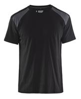 Blåkläder T-Shirt bicolour 33791042 | Zwart/Medium grijs | Maat XXL - 7330509814079