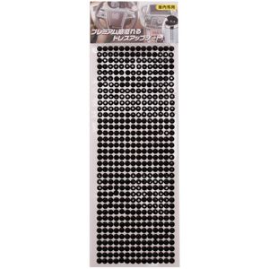Diverse Sticker crystal zwart