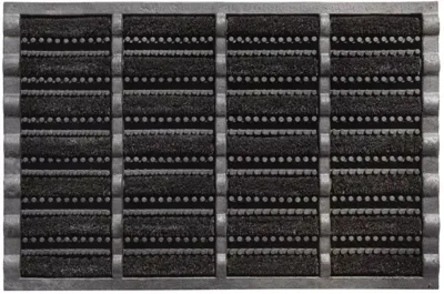 Hamat buitenmat Mudbuster 40x60 cm zwart