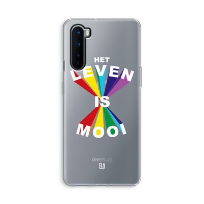 Het Leven Is Mooi: OnePlus Nord Transparant Hoesje