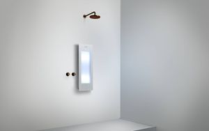 Sunshower Plus S opbouw vlak met infrarood en UV-licht white