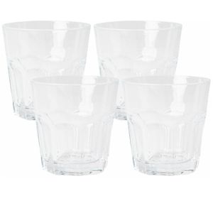 Waterglas Sapglas - Tumbler - 8 x 8 cm - 200ml - 4 Stuks