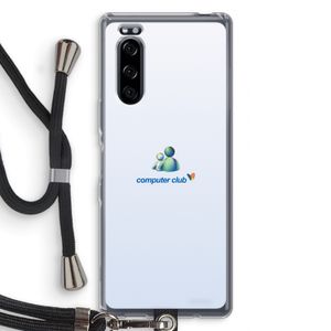 MSN: Sony Xperia 5 Transparant Hoesje met koord