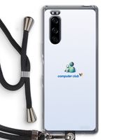 MSN: Sony Xperia 5 Transparant Hoesje met koord