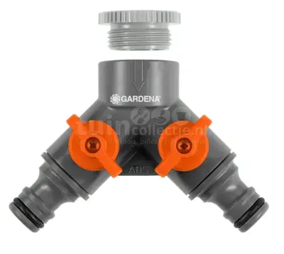 Gardena 2-Weg Waterverdeler 21mm/26,5mm