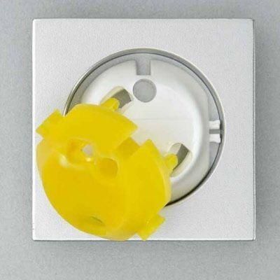 Jippies Blinde pluggen 5 x wit + 1 x geel (1 Set)