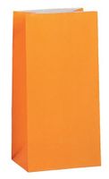 Papieren Giftbags Oranje (12st)