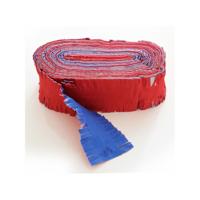 Globos Crepe guirlande rood/wit/blauw 24m