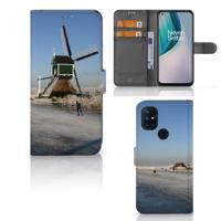 OnePlus Nord N10 | Flip Cover | Schaatsers