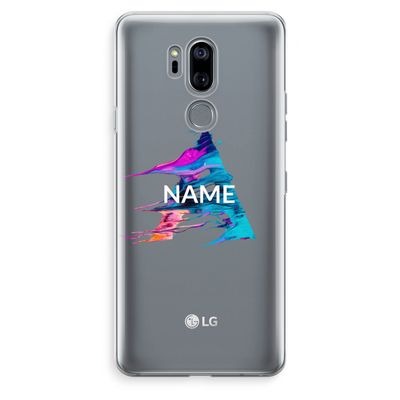 Abstract Spectrum: LG G7 Thinq Transparant Hoesje