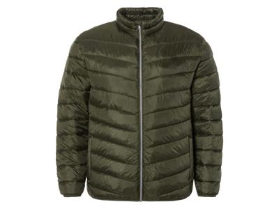 LIVERGY Heren lightweight-jack (grote maten) (XXXL, Groen)