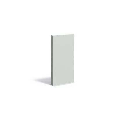 Polyester muur 100x15x200cm.
