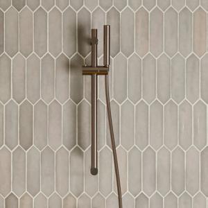 Glijstang set SaniClear Antique | 60 cm | Incl.Handdouche en Doucheslang | Verouderd messing