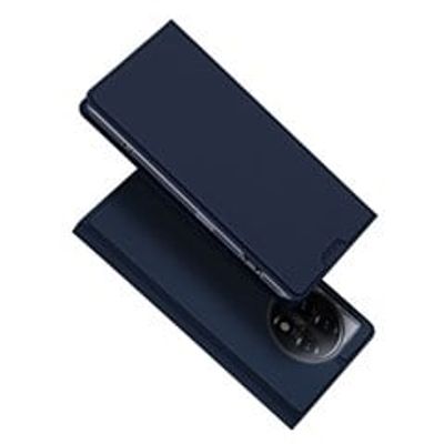 Dux Ducis - OnePlus 11 - Slim bookcase hoesje - Donkerblauw