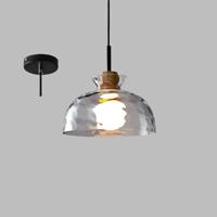 Minimalistische Art Ripple Glazen Hanglamp