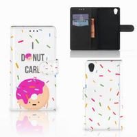 Sony Xperia L1 Book Cover Donut Roze - thumbnail