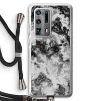 Onweer: Huawei P40 Pro Plus Transparant Hoesje met koord