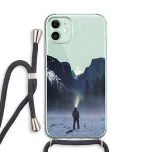 Wanderlust: iPhone 11 Transparant Hoesje met koord