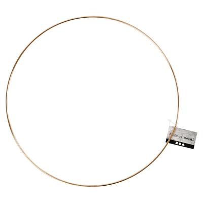 Creativ Company Metalen draadring goud, 30cm