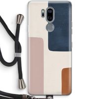 Geo #5: LG G7 Thinq Transparant Hoesje met koord