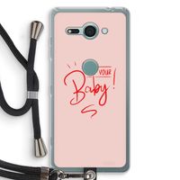 Not Your Baby: Sony Xperia XZ2 Compact Transparant Hoesje met koord