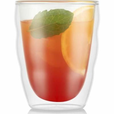 Glazenset Bodum 250 ml Transparant Borosilicaatglas Soepel 2 Onderdelen (2 Stuks)