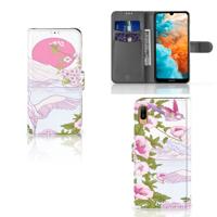Huawei Y6 (2019) | Telefoonhoesje | Met pasjeshouder | Bird Standing