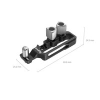 SmallRig Black Mamba HDMI & USB-C Cable Clamp for Canon EOS R5 / R6 / R5 C / R7 / R10 4272 - thumbnail
