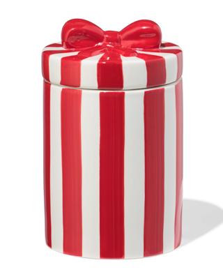 HEMA Pot 10x7.5x10cm keramiek rood