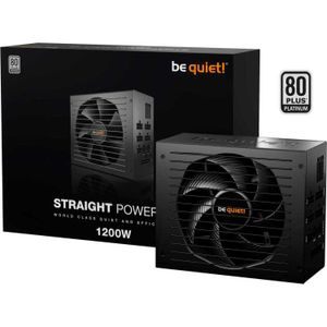 be quiet! Straight Power 12 Platinum 1200W voeding 2x 12VHPWR, 4x PCIe, Kabelmanagement