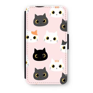 Katten: iPhone XS Flip Hoesje